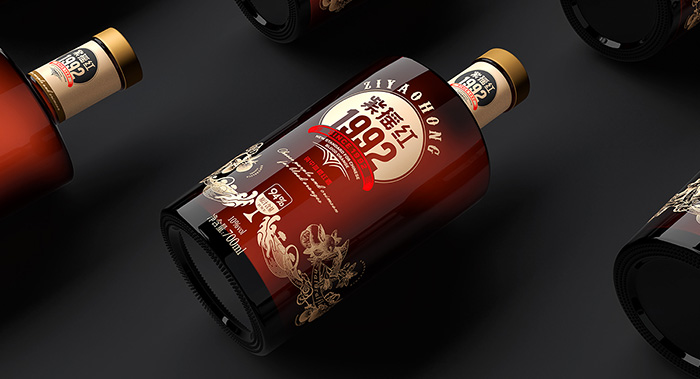 紫搖紅1992 / 血橙紅酒包裝設(shè)計 / 包裝設(shè)計公司